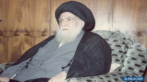 السيد الخوئي السيرة الذاتية