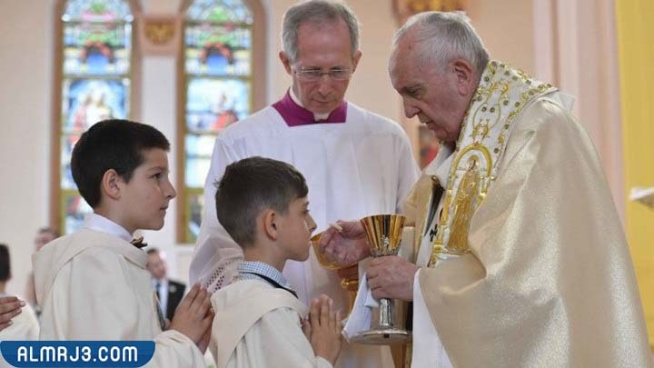 صور المناولة في الدين المسيحي