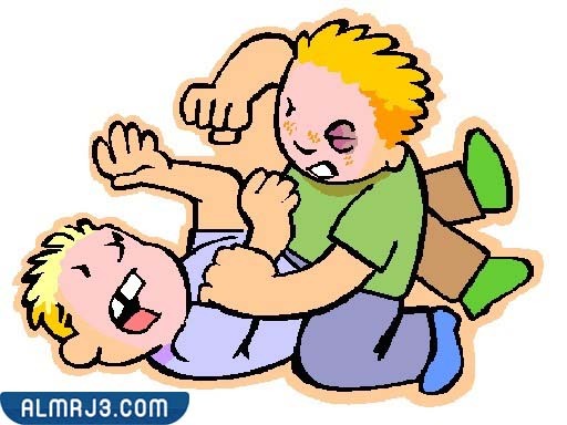 رسم كاركاتير  للأطفال عن التنمر