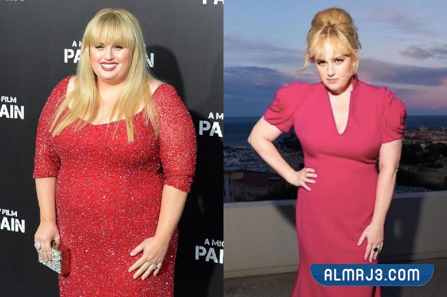 ريبيل ويلسون قبل وبعد