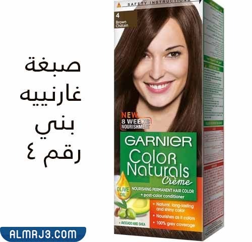 صبغة غارنييه بني رقم (4)