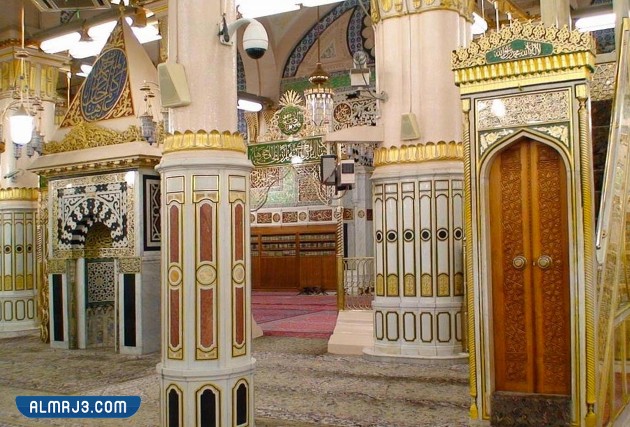 صور الروضة الشريفة من الداخل