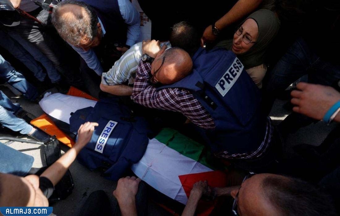 صور تشيع جثمان الصحفية شيرين أبو عاقلة