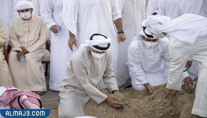 صور تشييع جثمان الشيخ خليفة بن زايد إلى مقبرة البطين في الإمارات