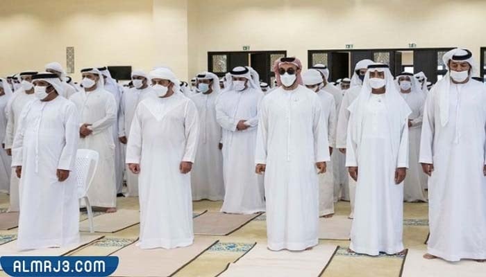 صور تشييع جثمان الشيخ خليفة بن زايد إلى مقبرة البطين في الإمارات