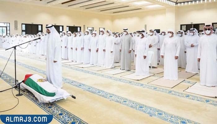 صور تشييع جثمان الشيخ خليفة بن زايد إلى مقبرة البطين في الإمارات