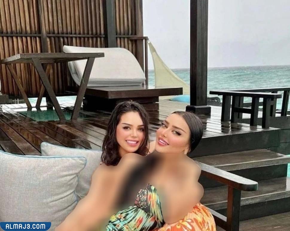 صور رهف القحطاني ومروج الرحيلي في المالديف