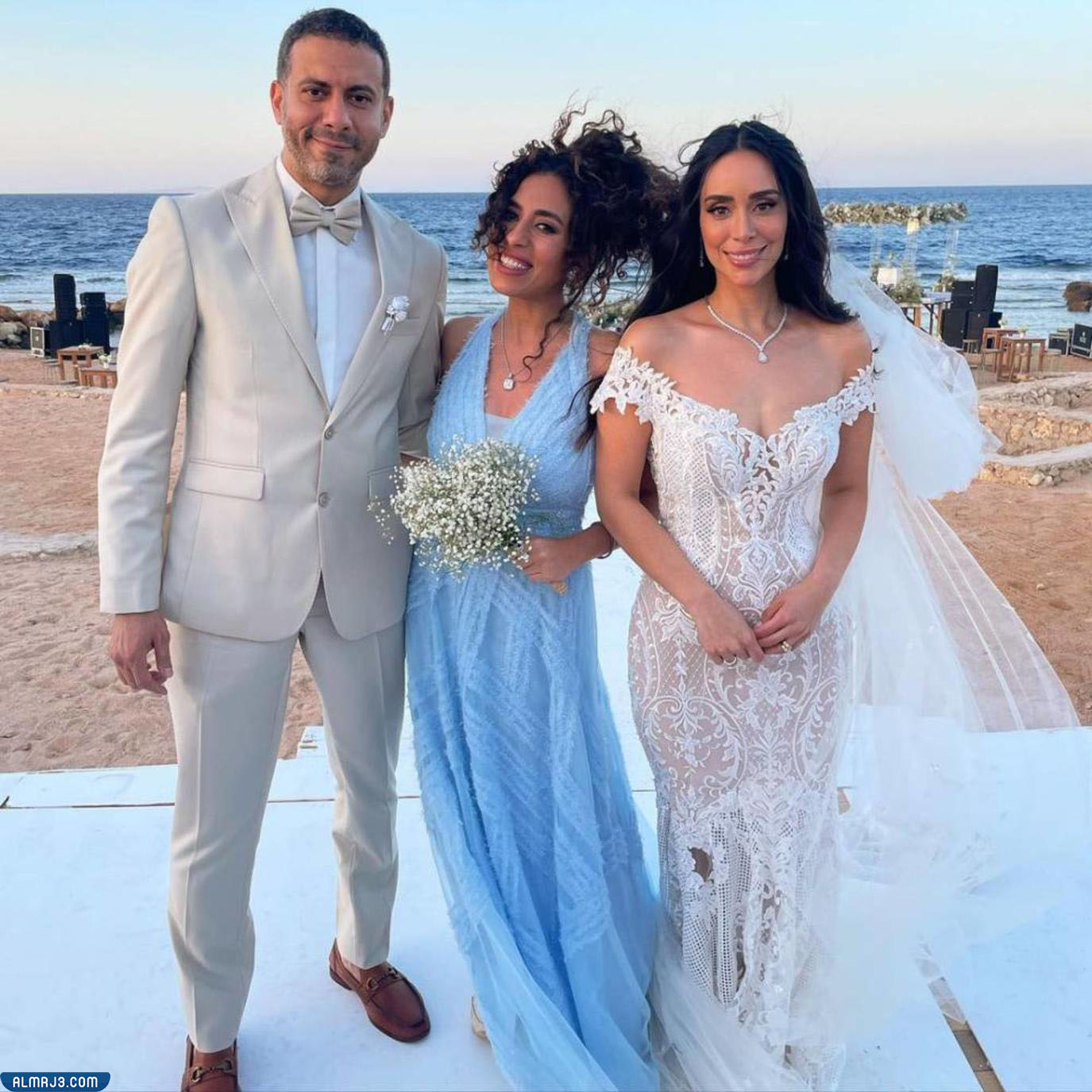 صور زفاف بسنت شوقي ومحمد فراج