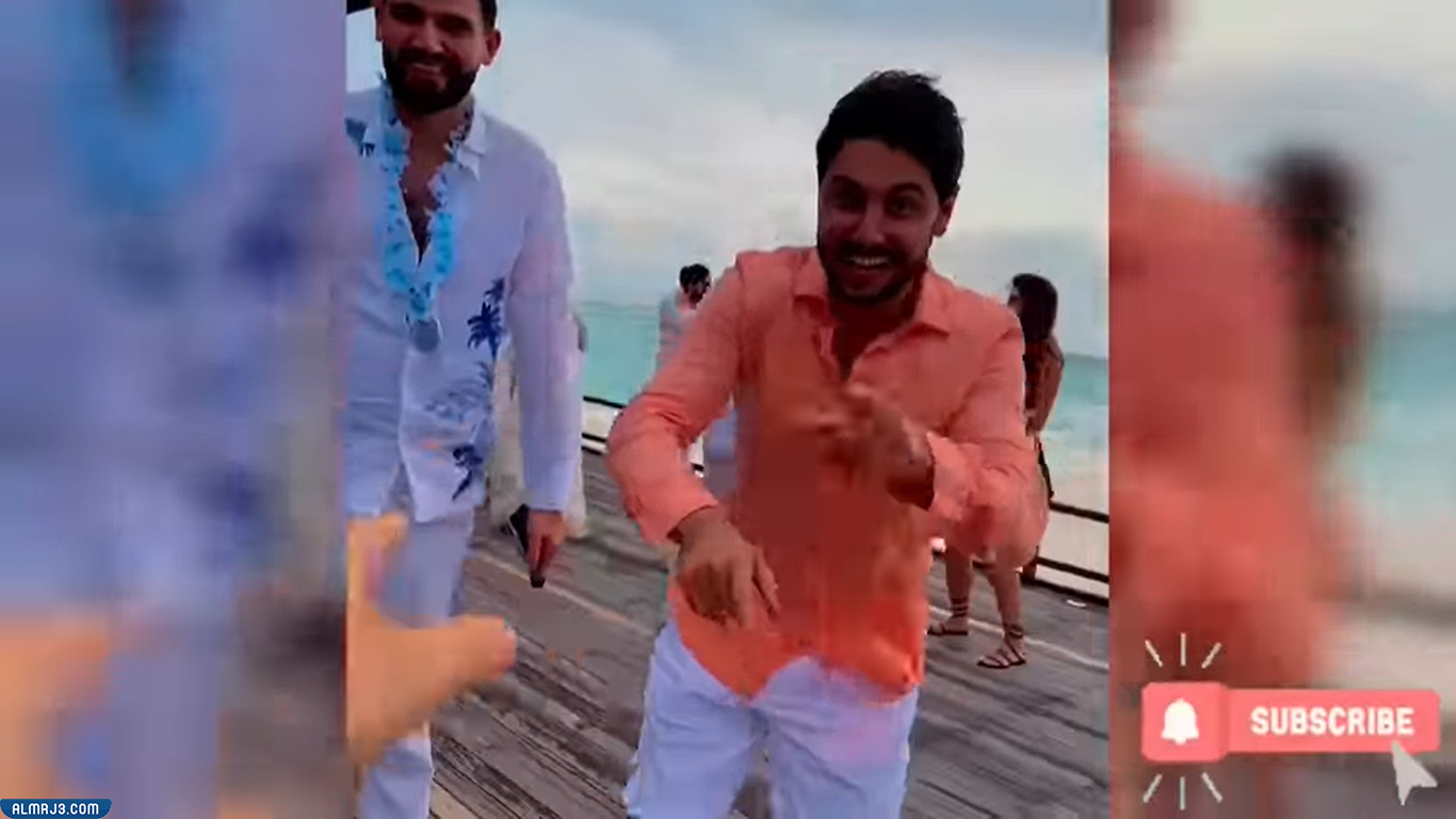 صور زفاف كريم ديب ولين ابو شعر في المالديف