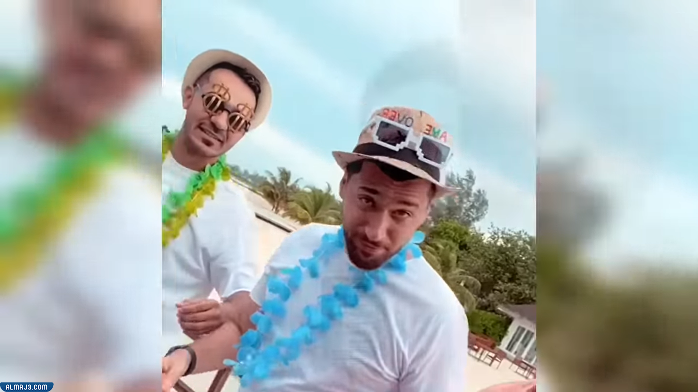 صور زفاف كريم ديب ولين ابو شعر في المالديف