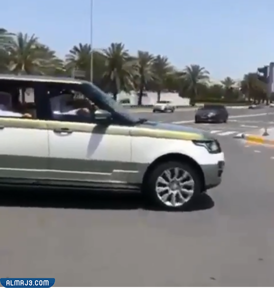 صور سيارة الشيخ خليفة بن زايد