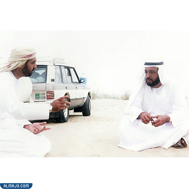 صور سيارة الشيخ خليفة بن زايد