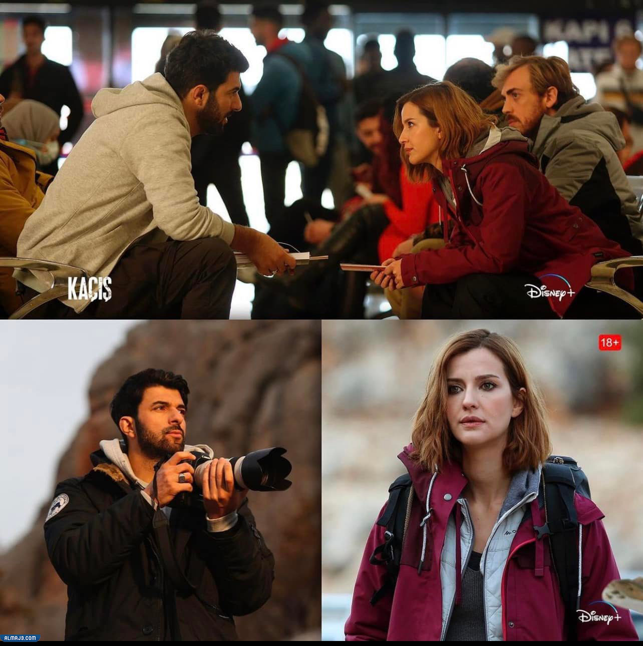 صور من كواليس مسلسل الهروب التركي