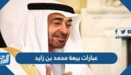 عبارات بيعة محمد بن زايد رئيس دولة الامارات