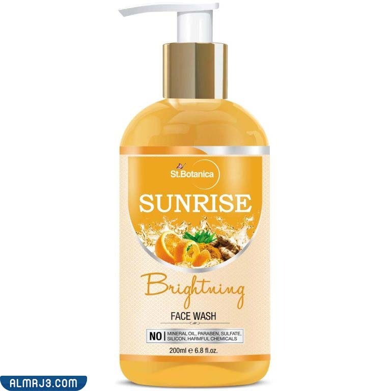 غسول سان بوتانيكا صن رايز St. Botanica Sunrise Brightening Face Wash
