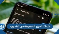 استخراج كلمات المرور المحفوظة في الاندرويد 2025 استخراج كلمات المرور المحفوظة في الاندرويد 2025