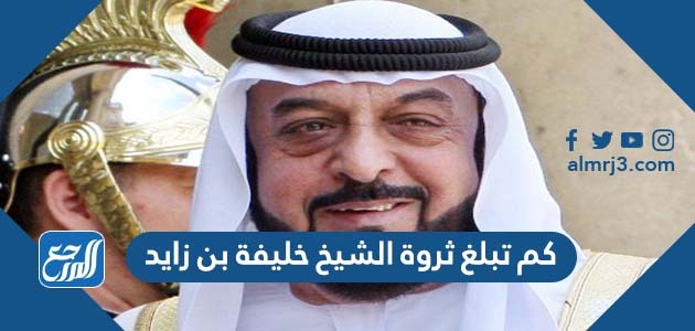 كم تبلغ ثروة الشيخ خليفة بن زايد