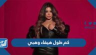 كم طول هيفاء وهبي الحقيقي
