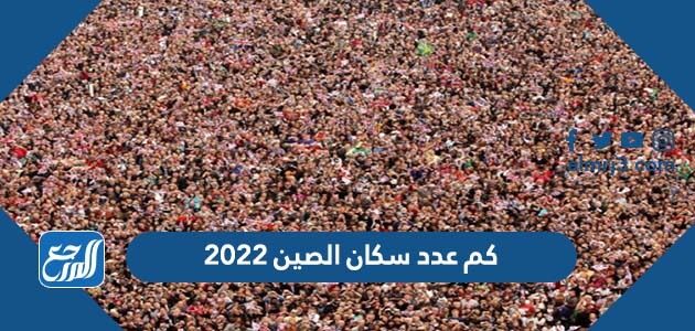 كم عدد سكان الصين 2022