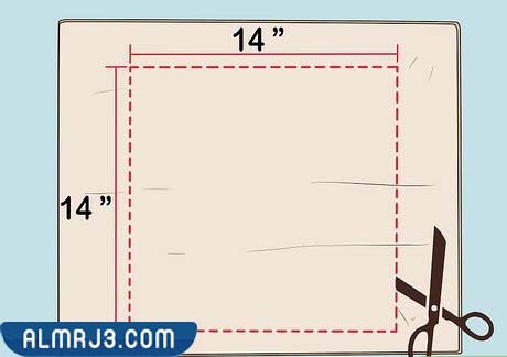 كيفية صنع هرم بالورق المقوى