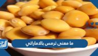 ما معنى ترمس بالاماراتي