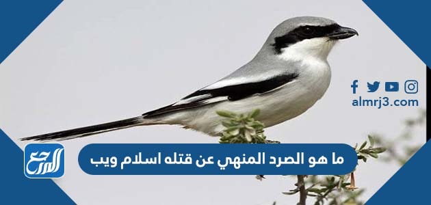 ما هو الصرد المنهي عن قتله اسلام ويب