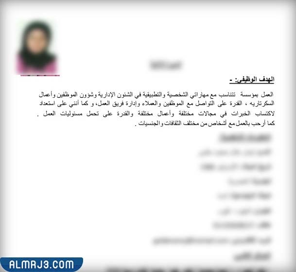 ما هو الهدف المهني