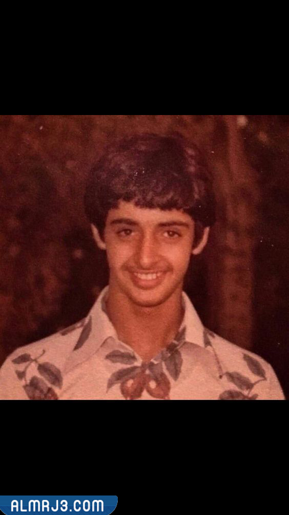 محمد بن زايد وهو صغير بالصور