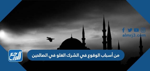 من أسباب الوقوع في الشرك الغلو في الصالحين