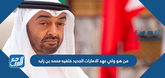 من هو ولي عهد الامارات الجديد خلفيه محمد بن زايد