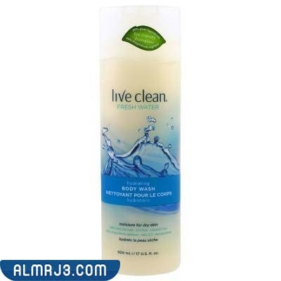 مُرطب Live Clean Fresh Water Hydrating Body Wash