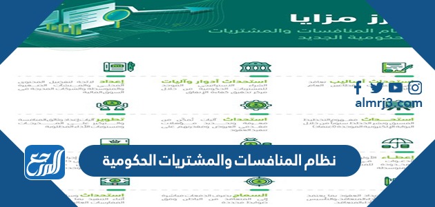 نظام المنافسات والمشتريات الحكومية