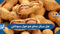 هل سبال مملح هو فول سوداني