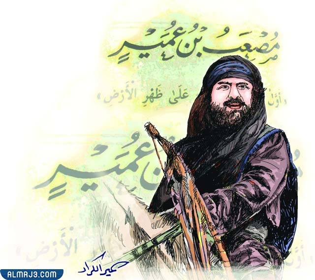 من هو صاحب راية المسلمين في غزوة بدر