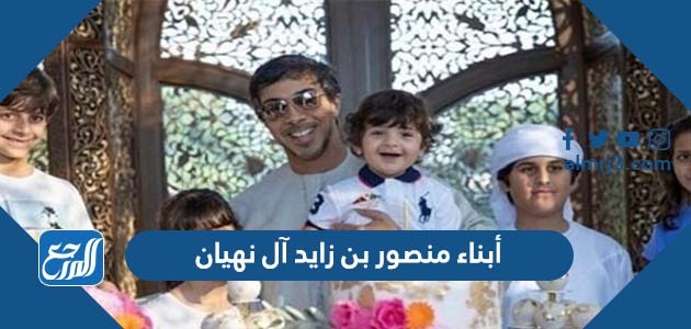 أبناء منصور بن زايد آل نهيان