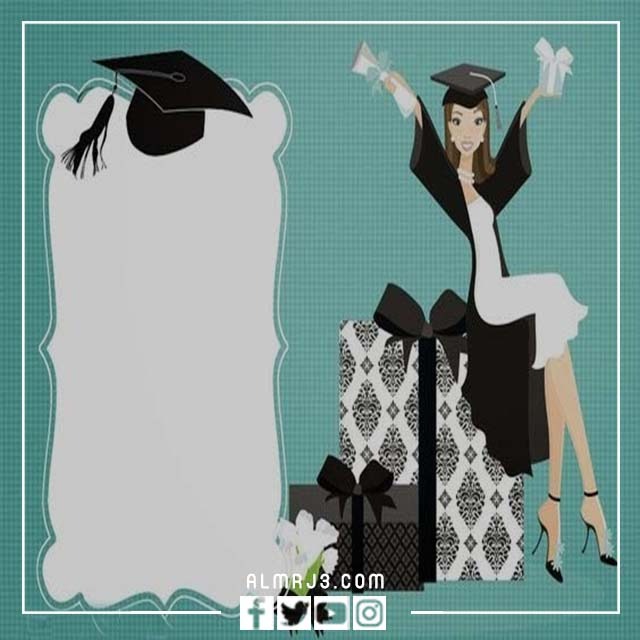 أجمل ثيـمات تخـرج جاهزة للطباعة 2022 فارغة