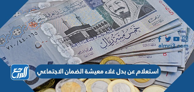 استعلام عن بدل غلاء معيشة الضمان الاجتماعي