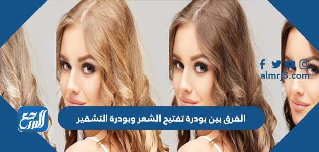 الفرق بين بودرة تفتيح الشعر وبودرة التشقير