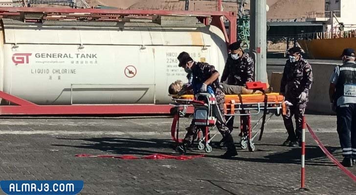 بيان مديرية الأمن العام حول حادث تسرب الغاز في العقبة