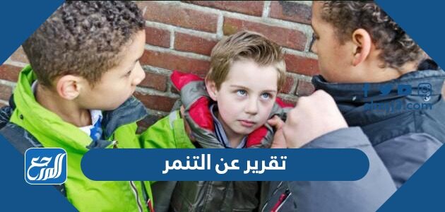 تقرير عن التنمر
