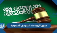 حقوق الزوجة عند الخلع في السعودية 1447