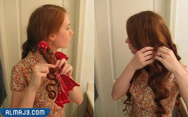 طريقة عمل شعر كيرلي بدون سشوار