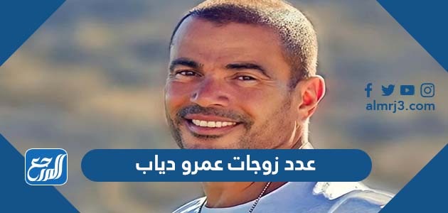 عدد زوجات عمرو دياب