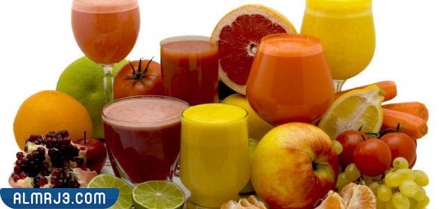العصائر الطبيعية الباردة