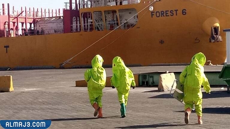 ما هو سبب تسرب غاز سام بميناء العقبة بالأردن؟