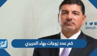 كم عدد زوجات بهاء الحريري بالأسماء