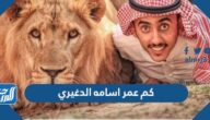 كم عمر اسامه الدغيري