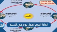 لماذا اليوم اطول يوم في السنة