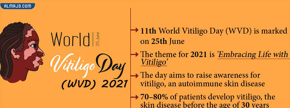 مطوية عن اليوم العالمي للبهاق 2022