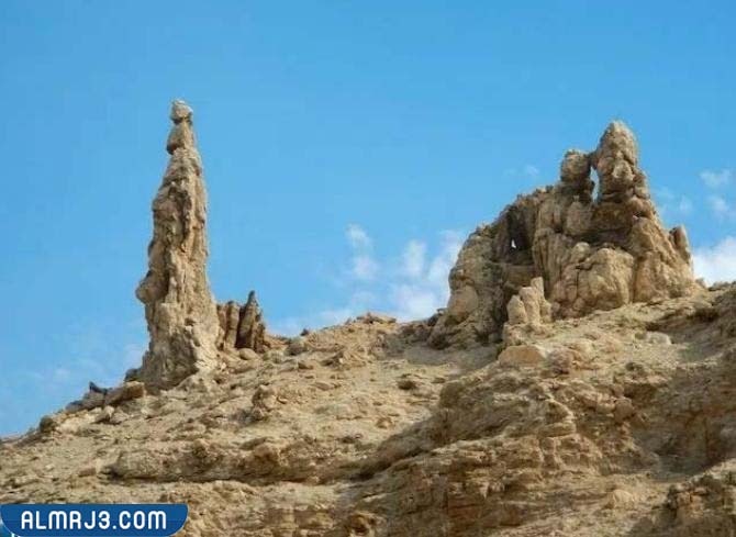 موقع تمثال زوجة النبي لوط بالصور